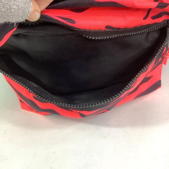 Fox Racing Black & Pink Camo Backpack - Y2K Old School Bag  display picture 1
